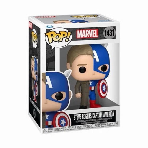 #1431 Funko POP! Marvel - Steve Rogers/ Captain America