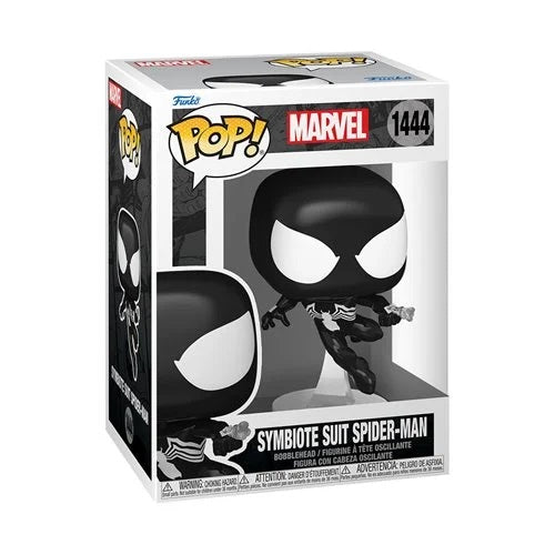 #1444 Funko POP! Marvel - Symbiote Suit Spider-Man *NOT MINT*