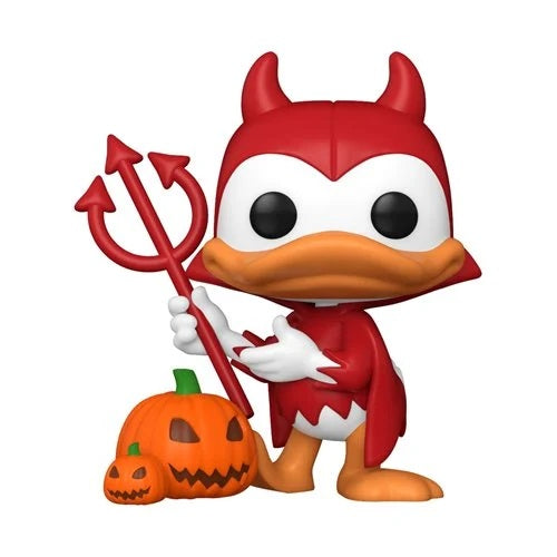 #1446 Funko POP! Disney - Devil Donald with Pumpkin (Entertainment Earth Exclusive)