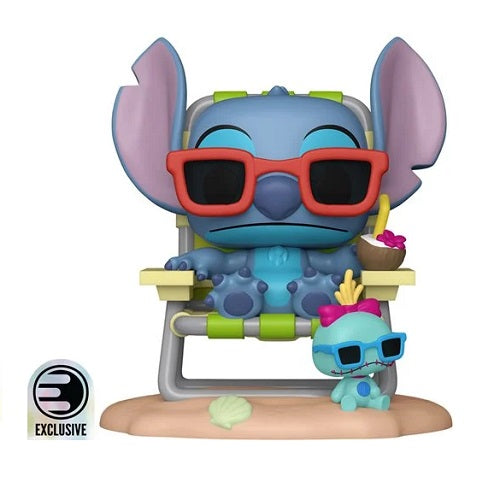 #1639 Funko POP Premium! Disney - Stitch in Sunlounger Exclusive
