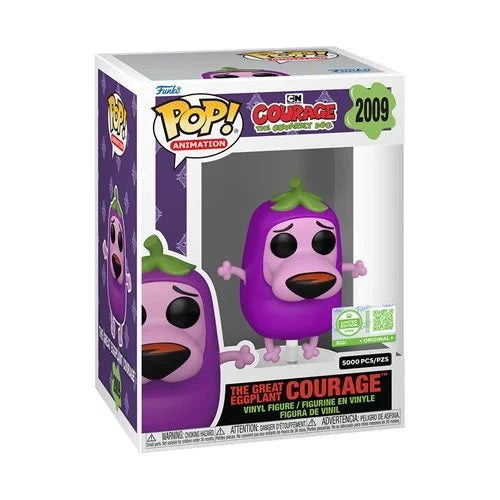 #2009 Funko POP! Animation - The Great Eggplant Courage LE 5,000pc