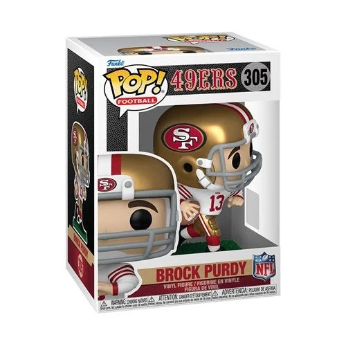 #305 Funko POP! NFL - Brock Purdy *NOT MINT*