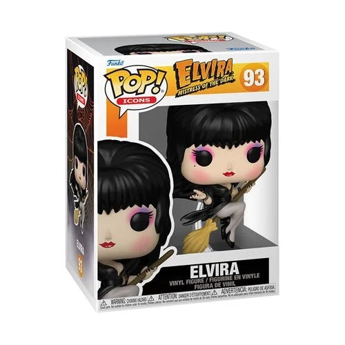 #93 Funko POP! Icons - Elvira on Broom