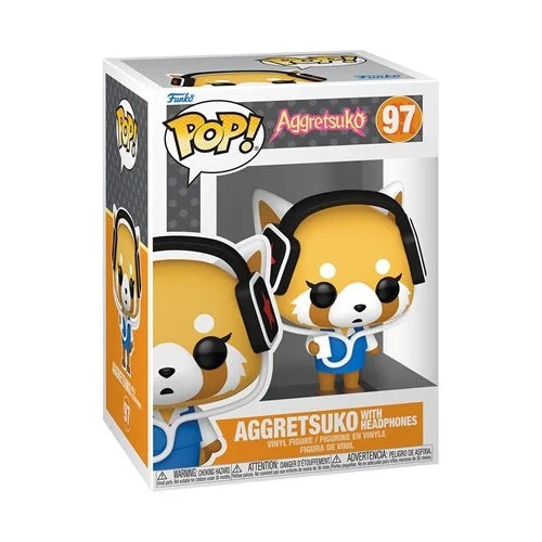 #97 Funko POP! Sanrio - Aggretsuko with Headphones