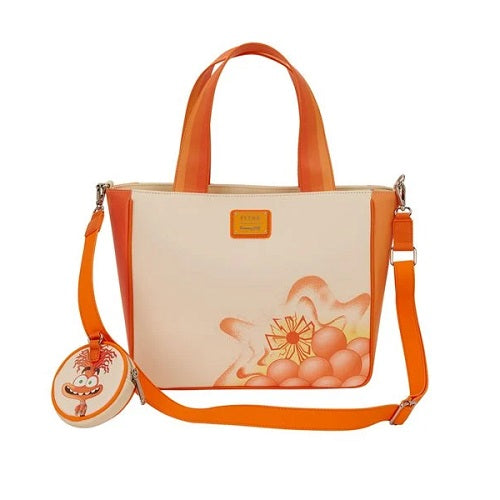 Inside Out 2 Anxiety Tote Bag with Coin Bag