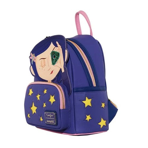 *PRE-ORDER* Coraline Stars Cosplay Glow-in-the-Dark Mini Backpack