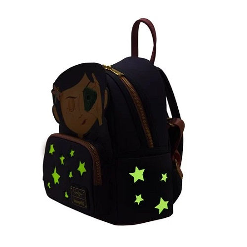 *PRE-ORDER* Coraline Stars Cosplay Glow-in-the-Dark Mini Backpack