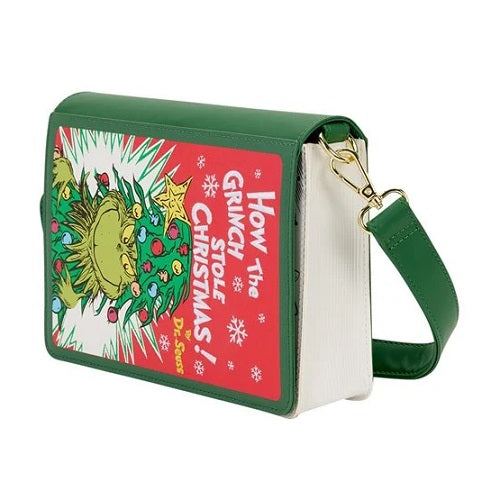 Dr. Seuss Grinch Holiday Coloring Book Crossbody Bag