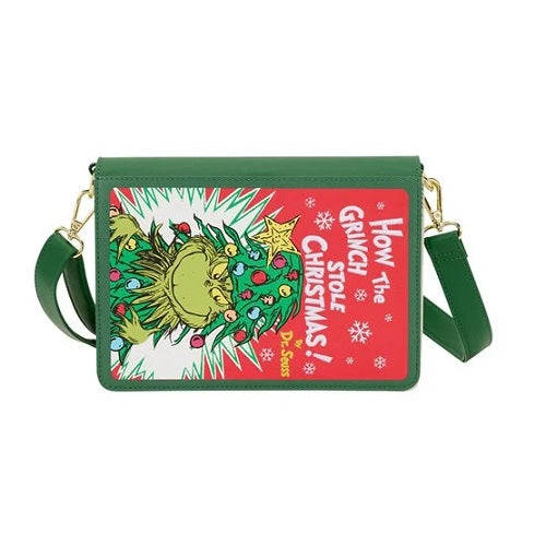 Dr. Seuss Grinch Holiday Coloring Book Crossbody Bag