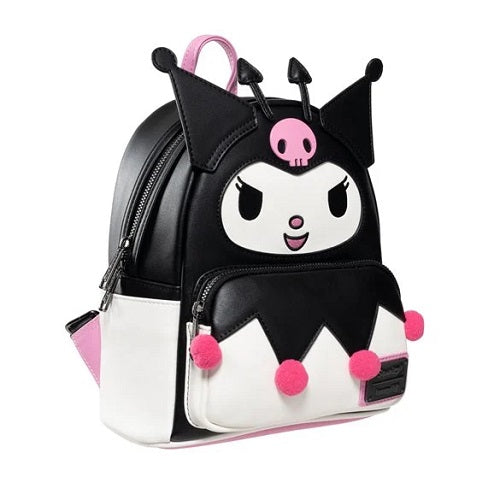 Sanrio Kuromi Devilish Winged Mini Backpack (Entertainment Earth Exclusive)