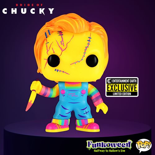 #315 Funko POP! Movies - Chucky (Blacklight) [EE Exclusive]