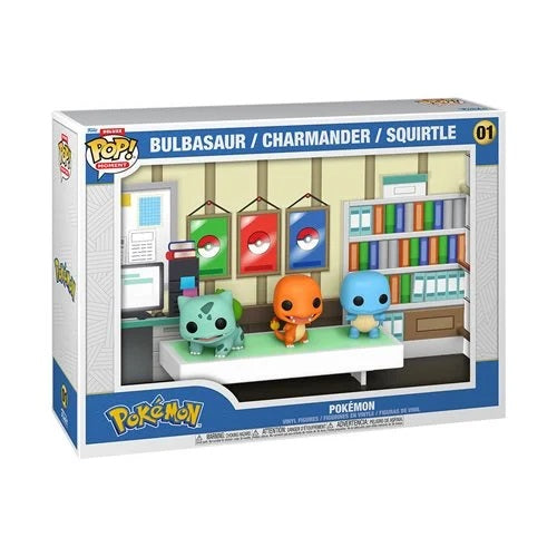 #01 Funko POP! Moments - Bulbasaur Charmander Squirtle Deluxe