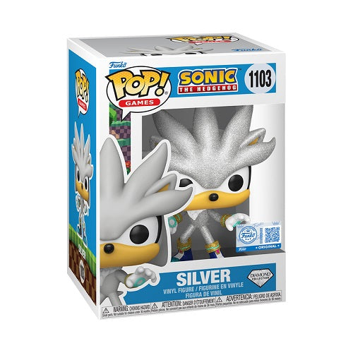 #1103 Funko POP! Games - Silver (Diamond) [Target Exclusive]