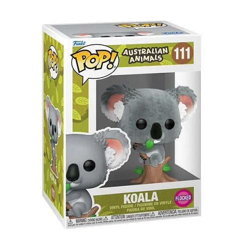 *PRE ORDER MAY '26* #111 Funko POP! Animals - Koala (Flocked)