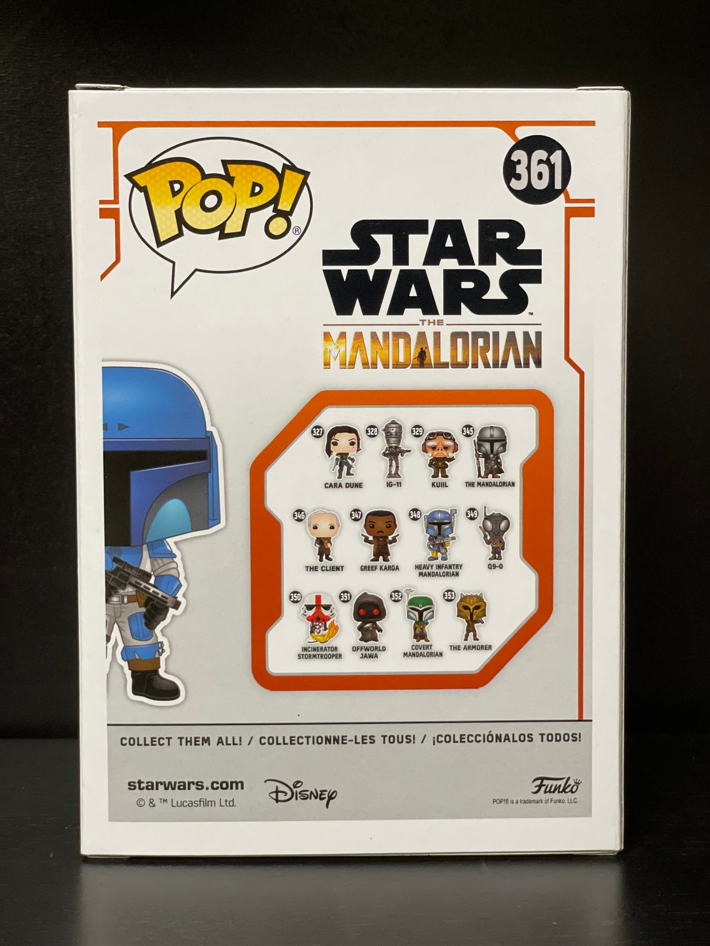 #361 Funko POP! Star Wars - Death Watch Mandalorian [GameStop Exclusive]