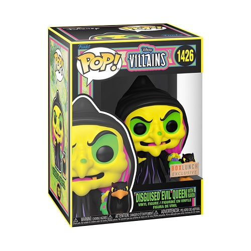 #1426 Funko POP! Disney - Disguised Evil Queen (Blacklight) [Box Lunch Exclusive]