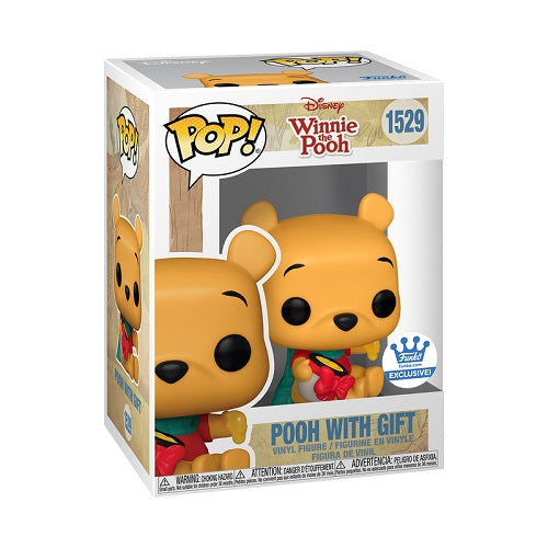 #1529 Funko POP! Disney - Pooh with Gift [Funko Exclusive]