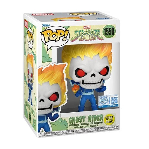 #1559 Funko POP! Marvel - Ghost Rider (GITD) [Entertainment Earth Exclusive]