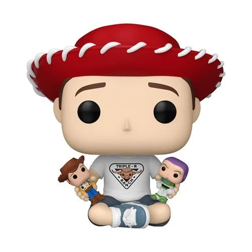 #1596 Funko POP! Disney - Andy with Buzz & Woody