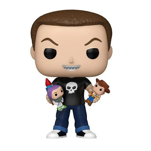 #1598 Funko POP! Disney - Sid with Buzz & Woody [Entertainment Earth Exclusive]
