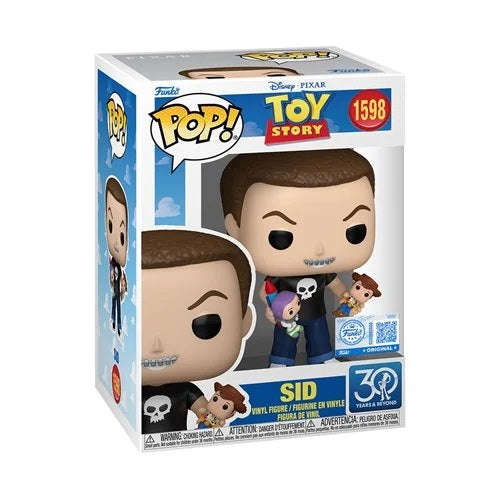 #1598 Funko POP! Disney - Sid with Buzz & Woody [Entertainment Earth Exclusive]