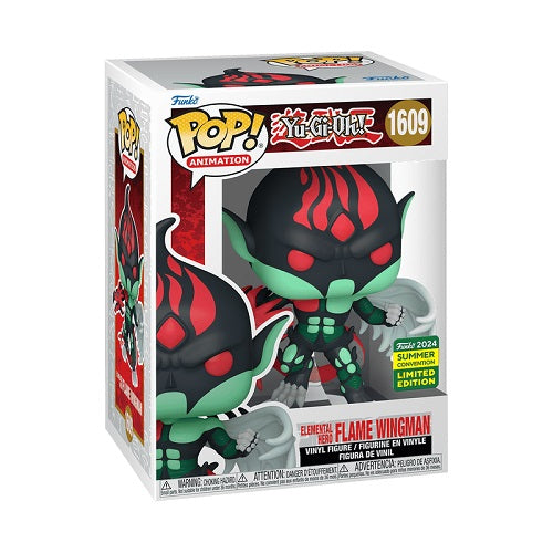 #1609 Funko POP! Animation - Elemental Hero: Flame Wingman [2024 Summer Convention Exclusive]