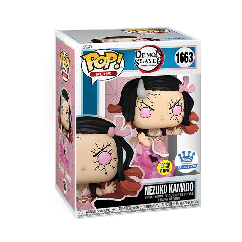 #1663 Funko POP! POP Plus - Nezuko Kamado (GITD) [Funko Exclusive]