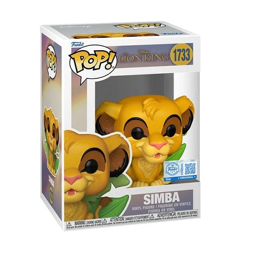 *PRE ORDER APR '26* #1733 Funko POP! Disney - Simba [Specialty Series Exclusive]