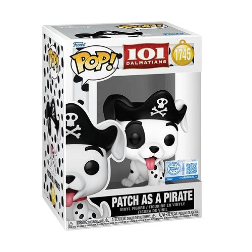 *PRE ORDER APR '26* #1745 Funko POP! Disney - Patch as Pirate [Specialty Series Exclusive]