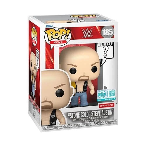 #185 Funko POP! WWE - "Stone Cold" Steve Austin [LE 9,500pc]