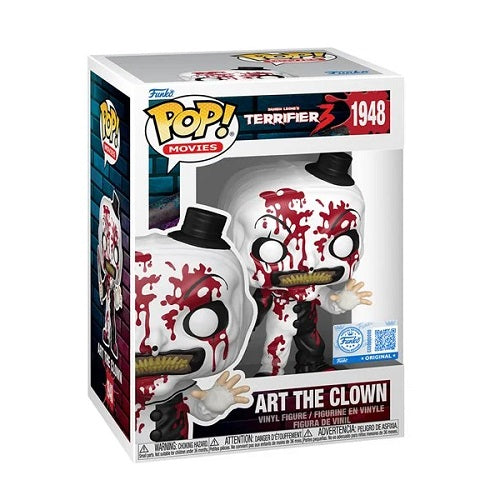 #1948 Funko POP! Movies - Art the Clown Bloody [Entertainment Earth Exclusive]
