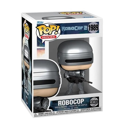 *PRE ORDER* #1989 Funko POP! Movies - Robocop (Metallic)