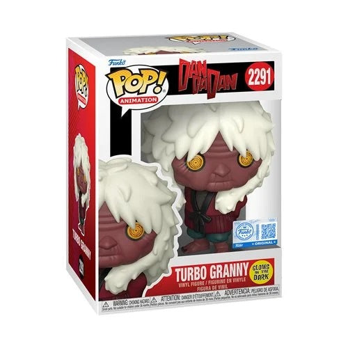 *PRE ORDER APR '26* #2291 Funko POP! Animation - Turbo Granny (Glow-in-the-Dark) [Entertainment Earth Exclusive]
