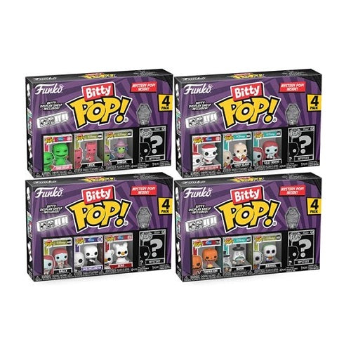 Funko Bitty POP! Disney's Nightmare Before Christmas 4pk.