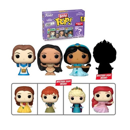 Funko Bitty POP! Disney Princess 4pk.