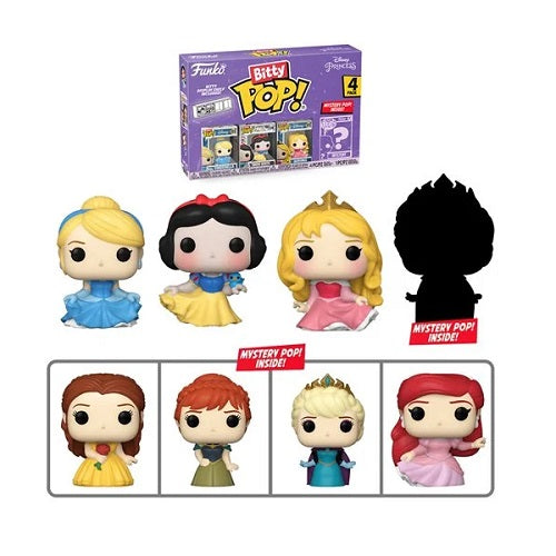 Funko Bitty POP! Disney Princess 4pk.