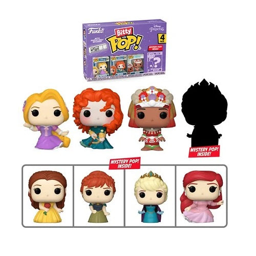 Funko Bitty POP! Disney Princess 4pk.