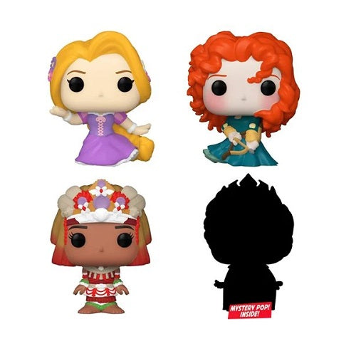 Funko Bitty POP! Disney Princess 4pk.