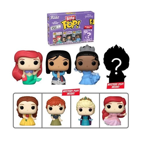 Funko Bitty POP! Disney Princess 4pk.