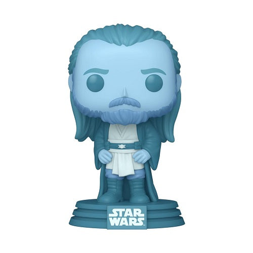 #778 Funko POP! Star Wars - Qui-Gon Jinn (Force Ghost) (GITD) [GameStop Exclusive]