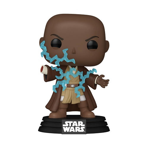 #788 Funko POP! Star Wars - Mace Windu (GITD) [GameStop Exclusive]