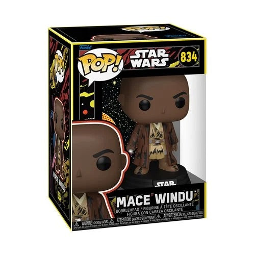 *PRE ORDER MAR '26* #834 Funko POP! Star Wars - Mace Windu (Retro)