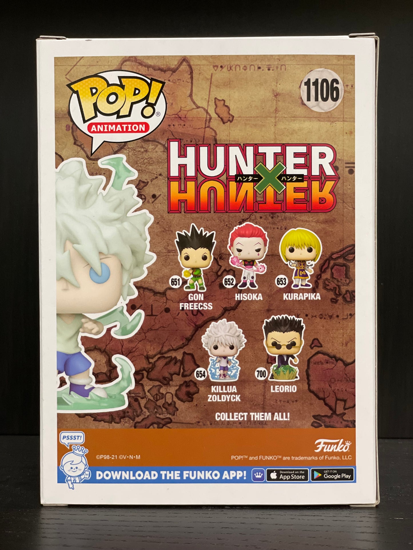 #1106 Funko POP! Animation - Killua Zoldyck [AAA Anime Exclusive]