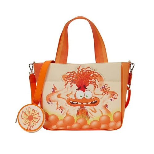Inside Out 2 Anxiety Tote Bag with Coin Bag