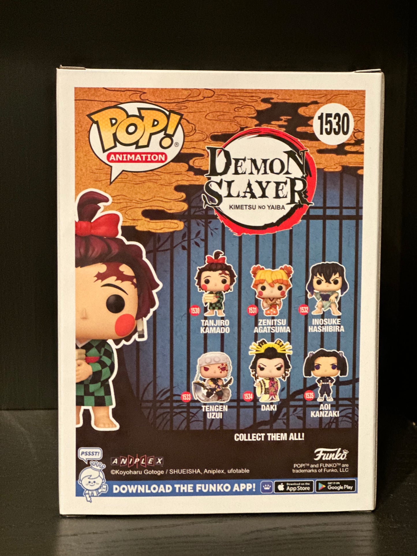 #1530 Funko POP! Tanjiro Kamado (Kimono)