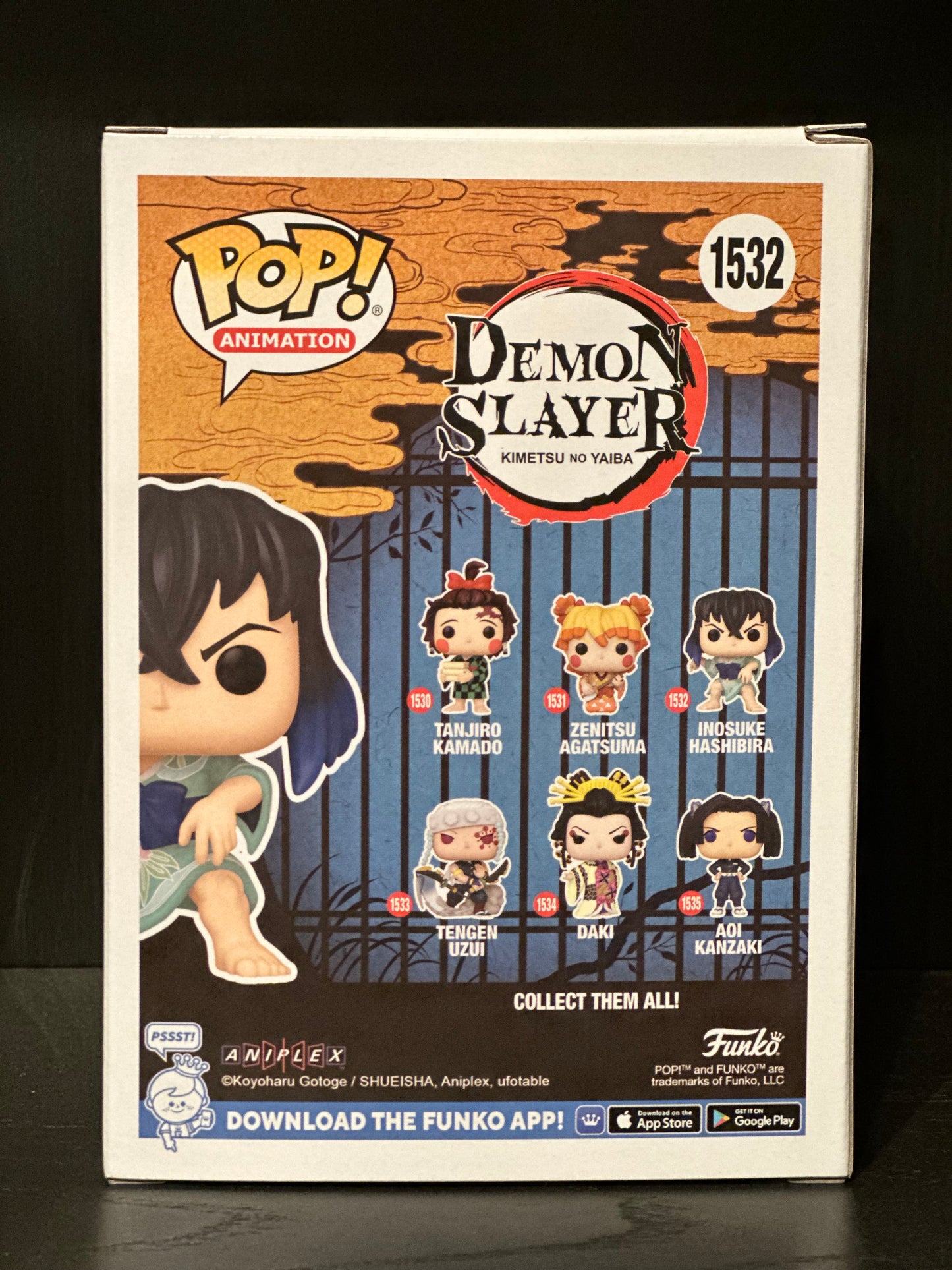 #1532 Funko POP! Inosuke Hashibira (Kimono)