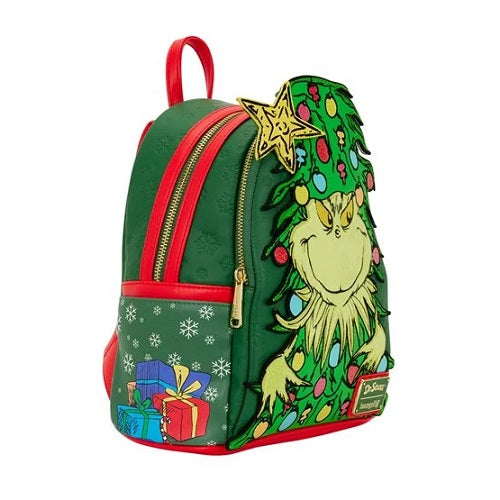 Dr. Seuss Grinch Holiday Tree Light-Up Mini-Backpack