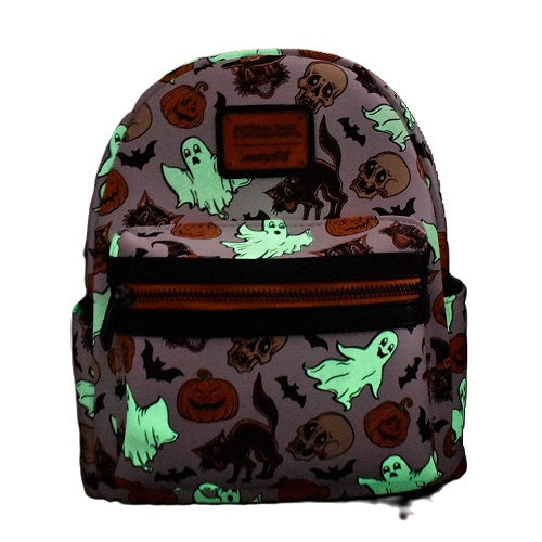 Halloween Vintage All Over Print Mini Backpack GITD [SeaWorld Exclusive]