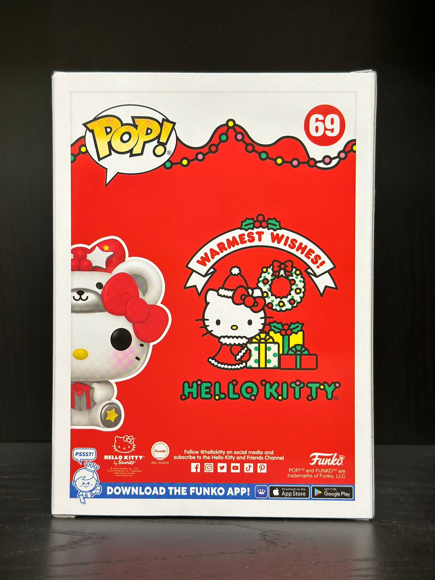 #69 Funko POP! Sanrio - Hello Kitty as Polar Bear