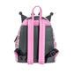 Sanrio Kuromi Flames and Plaid Mini-Backpack - Entertainment Earth Exclusive